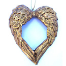 Angel Wings Ornament with True Heart