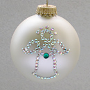 May Angel Ornament with Emerald Birthstone