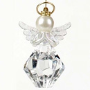 You Are A Gem To Me Angel Ornament with Two Layers of Wings and Gold Halo