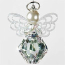 You Are A Gem To Me Angel Ornament with Four Layers of Wings and Silver Halo