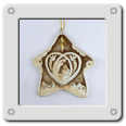 5 Pointed Resin Nativity Star