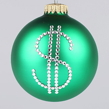 Dollar Sign Ornament