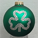 Irish Shamrock Ornament