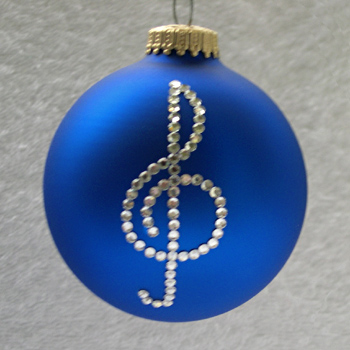 Treble Clef Ornament