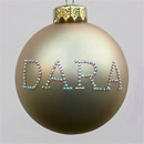 Champagne Personalized Ornament