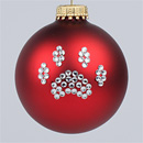 Paw Print Pet Ornament